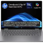 HP OmniBook X Flip NGAI 14" 2 in 1 Laptop - Intel® Core™ Ultra 7, 1 TB SSD, Meteor Silver